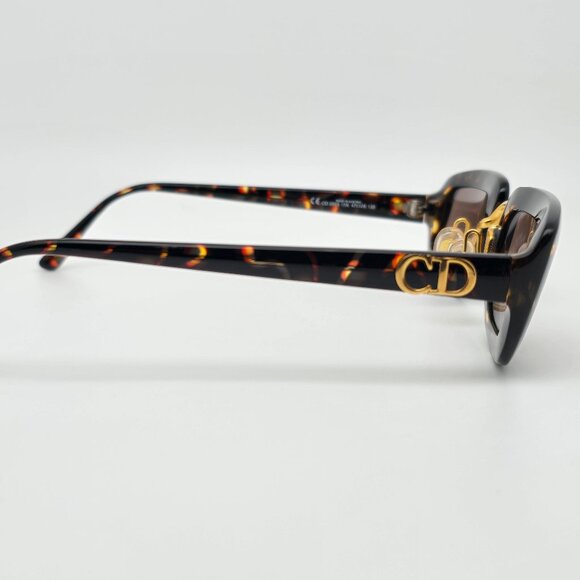 Christian Dior CD 2023 11N Dark Tortoise Gold Frame Brown Lens Sunglasses 47mm main image 7